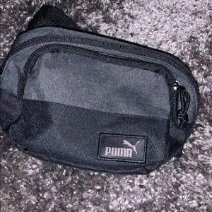 Black and grey Puma Fanny pack